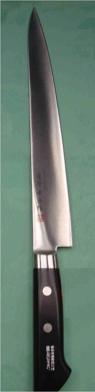 日本高級木柄肉片刀 240mm